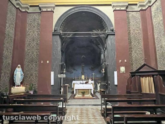 Viterbo - La chiesa di San Lazzaro al cimitero