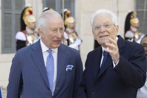 Roma - Re Carlo e Mattarella