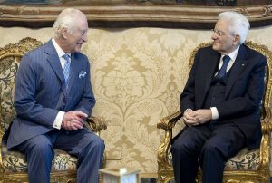 Roma - Re Carlo e Mattarella