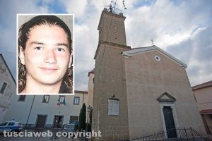 Arlena di Castro - Chiesa San Giovanni Battista: Nel riquadro: Federico Regni