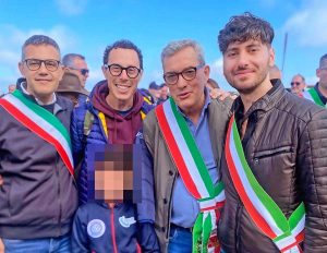 Liberati, Fedele, Cesetti e Bigiotti alla manifestazione a Vulci