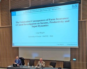 A Luigi Biagini ricercatore Dafne il premio annuale della Agricultural Economics Society