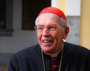 Il cardinale Giovanni Battista Re