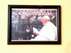 Lorenzo Gabriel Paoletti e papa Francesco