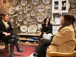 Incontri nelle imprese Go Green - A sinistra Cinzia Chiulli