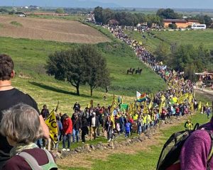 Montalto di Castro - La manifestazione contro il deposito delle scorie a Vulci