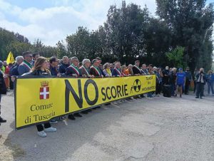 Montalto di Castro - La manifestazione contro il deposito delle scorie a Vulci
