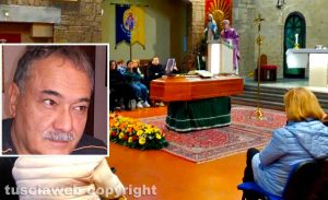 I funerali di Claudio Marignoli
