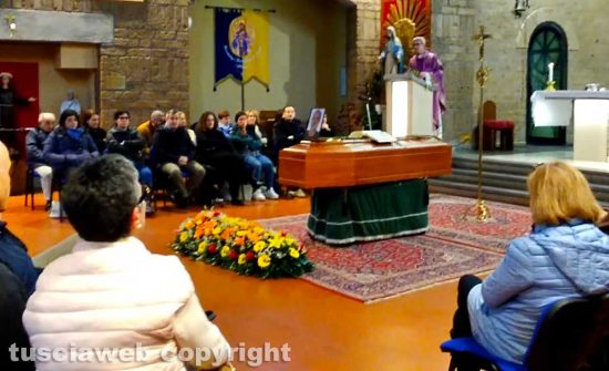 I funerali di Claudio Marignoli