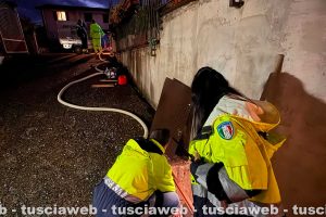 Violento nubifragio su Bolsena, allagamenti in città e strade invase da detriti