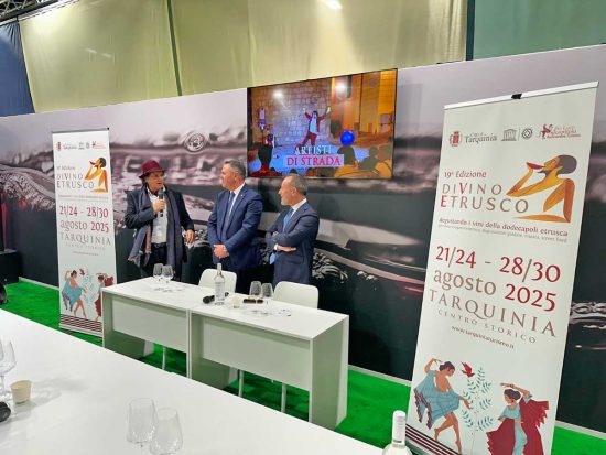Verona - Presentazione del DiVino Etrusco Tarquinia a Vinitaly