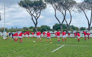 Sport - Rugby Civitavecchia prima del match