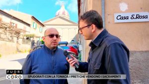 Viterbo - Servizi religiosi a pagamento - Don Antonio e il giornalista di Fuori dal coro