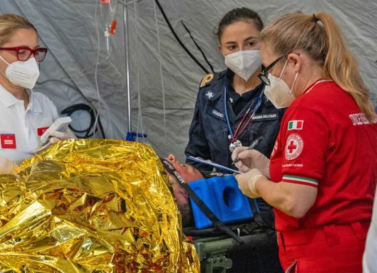 Civitavecchia - Esercitazione incidente chimico-nucleare