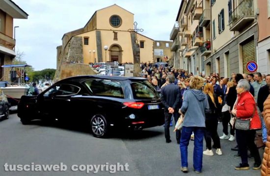 Tuscania - I funerali di Michele Alfieri