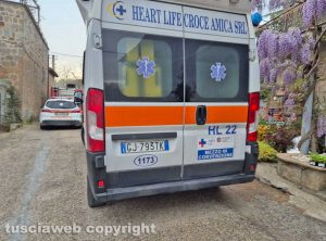Ambulanza sul posto