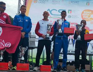 Roma - Appia Run - Medaglie di bronzo per gli atleti di At Running
