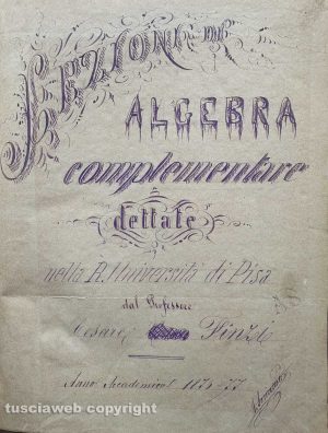 Manoscritto di Andrea Scriattoli