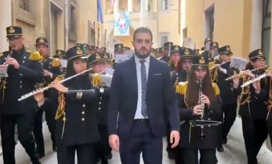 Tarquinia - La processione del Cristo Risorto