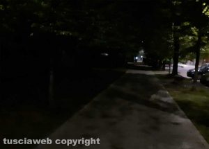 Viterbo - Buio alla stazione di porta Fiorentina