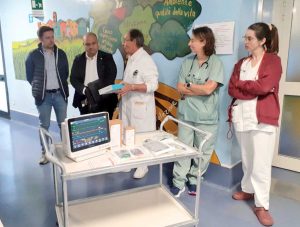 Viterbo - Santa Rosa - Donati un monitor multiparametrico e kit per esami del microbiota alla pediatria