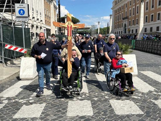 Unitalsi - Le sottosezioni di Civita Castellana-Frosinone-Sabina-Viterbo al Giubileo delle disabilità