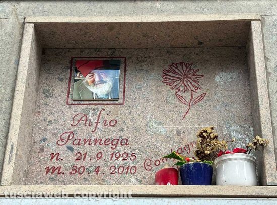 Viterbo - la commemorazione di Alfio Pannega