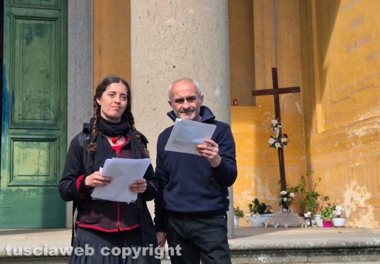Viterbo - La commemorazione di Alfio Pannega