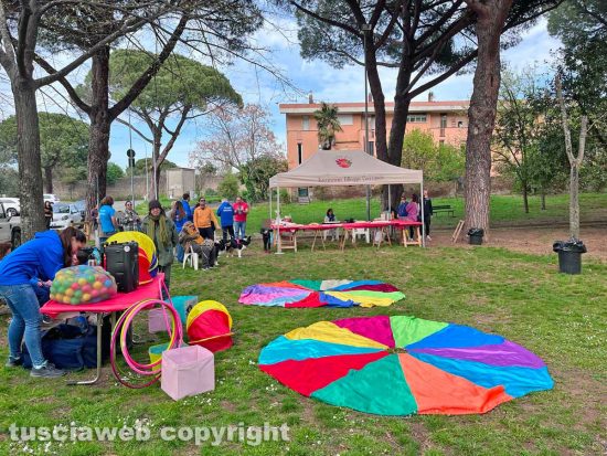 Viterbo - Il parco comunale alla Quercia riqualificato