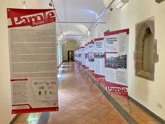 Viterbo - La mostra "Le parole della Resistenza e della Liberazione"