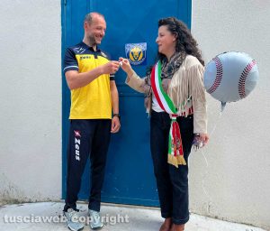Viterbo - Consegnate le chiavi degli spogliatoi di baseball