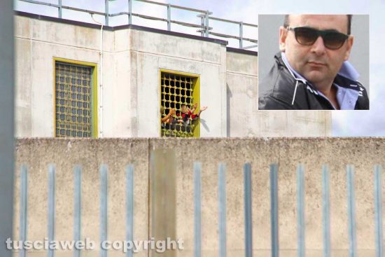 Carcere Nicandro Izzo di Viterbo - Nel riquadro Gianluigi 
