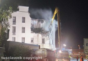 Civitavecchia - Il cantiere in via XVI Settembre