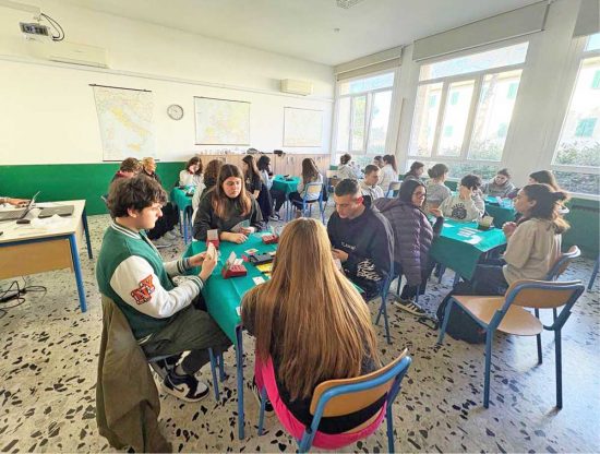 Tarquinia - il torneo di bridge dell'Istituto San Benedetto