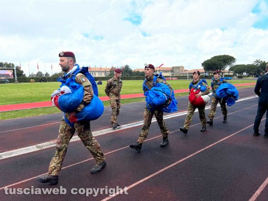 Il giuramento del 27esimo corso degli allievi marescialli dell’Esercito italiano e dell’Aeronautica militare