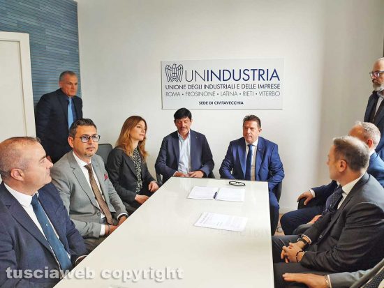 Civitavecchia - La conferenza stampa di Unindustria