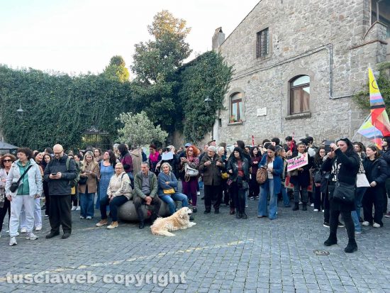 Viterbo - La manifestazione contro la violenza di genere 