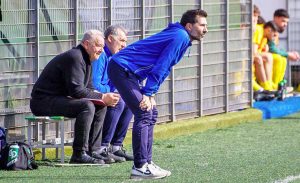 Il tecnico della Sorianese Andrea Del Canuto