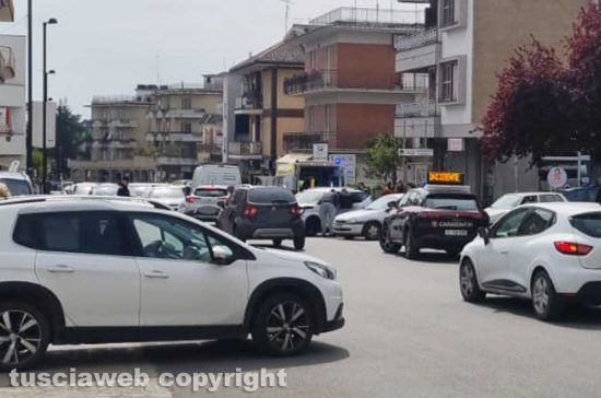 Civita Castellana - Incidente in via Papa Giovanni XXIII