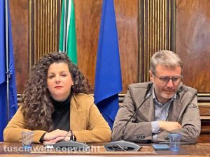 Chiara Frontini ed Emanuele Aronne