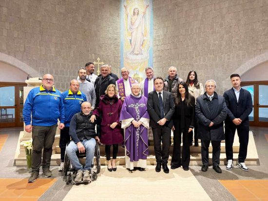 Viterbo - La Pasqua dello sportivo alla parrocchia della Grotticella