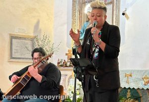 Sutri - Pasquetta, Tuscia in Jazz for SLA -Sarah Jane Olog e Luca Casagrande