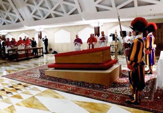 La salma di Papa Francesco