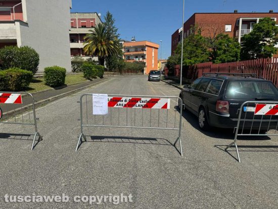 Civita Castellana - Palazzine evacuate