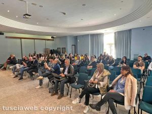 Viterbo - Palestra Santa Barbara - Ricorso al Tar - La conferenza