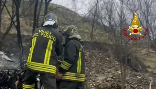 Era diretto a Sutri l’ultraleggero precipitato in Liguria, due morti