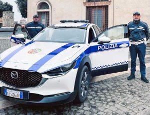 La polizia locale di Montalto di Castro