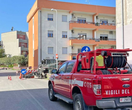 Civita Castellana - Palazzine evacuate