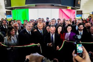 Verona - L'inaugurazione del padiglione del Lazio al Vinitaly