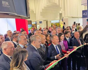 Vinitaly - Inaugurazione padiglione Lazio